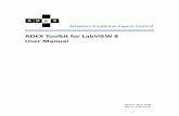 ADEX Toolkit for LabVIEW 8 - adexcop.com · Integration of ADEX Controllers within National Instruments’ LabVIEW 8.....6 Introduction ... User manual of the ADEX Toolkit for LabVIEW
