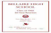 bellaire high school - ReunionDB - Home high school Class of 1966 50-Year Reunion ... Love my grandchildren--also play golf in my old age. ... Small steps nurturing center
