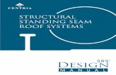 STRUCTURAL STANDING SEAM ROOF SYSTEMS - …sweets.construction.com/swts_content_files/23895/449619.pdf · STRUCTURAL STANDING SEAM ROOF SYSTEMS SRS R MANUAL ... maintenance, long-lasting