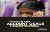 ACCOUNT USAGE - Grameen Foundationgrameenfoundation.in/.../Grameen_Foundation_Report... · report as a response to the prevailing curiosity around bank account usage in India- especially