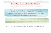 Rathore Institute Auditing & Assurance - WordPress.com · Rathore Institute Auditing & Assurance 1 ... Audit is an independent examination of ... Fraud in an Audit of Financial Statements”
