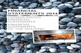 FINANCIAL STATEMENTS 2014 - Bourse · 156 SWATCH˜GROUP ANNUAL REPORT 2014 ... deliberate increase in marketing investments in growth ... FINANCIAL STATEMENTS 2014. 2014 CONSOLIDATED