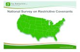 National Survey on Restrictive Covenants - July 2017 Survey on Restrictive Covenants This survey has been provided by the Fox Rothschild Labor and Employment and Securities …