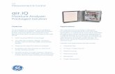 Panametrics air.IQ Moisture Analyzer Packaged … Measurement & Control air.IQ Moisture Analyzer Packaged Solution Features air.IQ simplifies the selection and installation of your