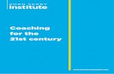 Coaching for the 21st century - Korn Ferrystatic.kornferry.com/.../Coaching-for-the-21st-Century.pdf · COACHING FOR THE 21ST CENTURY 6 Coaching the ... for leadership effectiveness