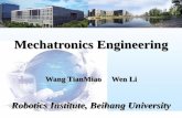 Mechatronics Engineeringsoftrobotics.buaa.edu.cn/PPT/Chapter 4 Actuator.pdf · Types and characteristics of the drive elements. • Driving element (Actuators): For all types of robots,