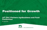 Positioned for Growth - Nufarm · This presentation includes certain forecasts, prospects or returns, ... 2014 2015 2016 2017 2018 2019 2020 2021 2022 2023 2024 2025 2026 2027 2028