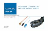 Installation Guide for the TKT-UNICAM-PFC Tool Kitstore.stsi.com/assets/files/corning/tkt-unicam-pfc_Installation...IntroduCtIon v InstallatIon GuIde for the tKt-unICaM-PfC tool KIt