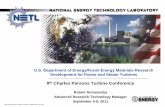 8 Charles Parsons Turbine Conference - IOM3 | The … 1520... ·  · 2015-02-248th Charles Parsons Turbine Conference (September 5-8, ... “Advanced” Ultra Supercritical Power