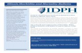 Illinois Morbidity and Mortality Bulletin Morbidity and Mortality Bulletin August 2017 Vol. 3, Issue 1 Page 1 Analysis of Substances Involved in Opioid Overdose Deaths in Illinois,