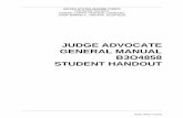 JUDGE ADVOCATE GENERAL MANUAL B3O4858 … · contained in the Manual of the Judge Advocate General ... Form 458 Charge Sheet, ... of the JAGMAN investigation preliminary inquiry format,