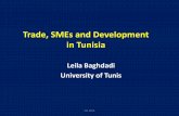 Trade, SMEs and Development in Tunisia€“GAFTA –Etc. ITC 2015 Trade policy in Tunisia Fact #1: An overall increase in Tunisian exports ITC 2015 Why Tunisia? Fact #2: A relatively