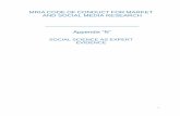 MRIA CODE OF CONDUCT FOR MARKET AND SOCIAL MEDIA RESEARCH -Appendix N... · MRIA CODE OF CONDUCT FOR MARKET AND SOCIAL MEDIA RESEARCH ... LL.D from a chapter prepared for the electronic