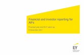 Financial and investor reporting for AIFs - ey.com · (or included in a disposal group that is ... or other qualifying entity, ... Does an entity provide investment management services