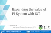 Expanding the value of PI System with IOT - OSIsoft the value of PI System with IOT Aron Semle –Solutions Management, MFG. 2 WHO IS PTC? ... ThingWorx Analytics Server Tire Failure