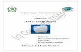 TALC (Soap Stone) - TDAP - Trade Development … Development Authority of Pakistan A Report on TALC (Soap Stone) Prepared By: Mustansar Mehmood (Product Officer) Supervised By: Dr.
