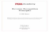 Revenue Recognition Principles - PDH Academy · 44 | Revenue Recognition Principles ACCOUNTING : Table of Contents Course Overview ... stakeholders generally supported the core principle