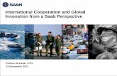 International Cooperation and Global Innovation from a ...€¦ · International Cooperation and Global Innovation from a Saab Perspective ... Geometrical Theory of Diffraction ...