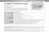 15 TEACHER’S GUIDE A Well-Trained Dog - …forms.hmhco.com/assets/pdf/journeys/grade/L15_A_Well-Trained_Dog_… · LESSON 15 TEACHER’S GUIDE A Well-Trained Dog by Alvin Court