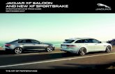 JAGUAR XF SALOON AND NEW XF SPORTBRAKE  jaguar xf saloon and new xf sportbrake specification and price guide september 2017