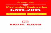 Mechanical Engineering GATE-2015 · Q.4 Tanya is older than Eric. Cliff is older than Tanya Eric is older than Cliff. If the first two statements are true, then the third statement