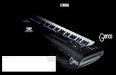 usa.yamaha.com · The FSX keyboard features a premium action with aftertouch. ... performance microphone input. By adding the knobs, sliders and sub-display, we have created