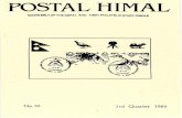 'POSTALHIMALhimalaya.socanth.cam.ac.uk/collections/journals/postalhimal/pdf/PH... · 'POSTALHIMAL QUARTERLY9FTHE NEPAL ... LIFE MEMBERS: S. L. Shrestha, ... Recently I came across