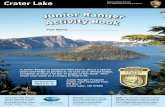 Crater Lake National Park Service U.S. Department of the … ·  · 2018-02-06Crater Lake . National Park Service U.S. Department of the Interior . ... WOver 1,100 plant species