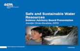 Safe and Sustainable Water Resources the American Society of Civil Engineers ... facing our Nation’s water ... Safe and Sustainable Water Resources ...