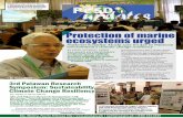 PCSDS Executive Director Nelson P. Devanadera …pcsd.gov.ph/wp-content/uploads/2016/10/PCSD-UPDATES-SEPT...speech during the 3rd Palawan Research Symposium on Thursday, September