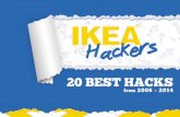 20 BEST HACKS From 2006 - 2014 ... - IKEA ... - IKEA … YOU, Thank you for downloading my ebook and welcome to my mailing list. This ebook came about largely due to my trademark tussle