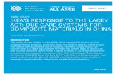 Case study IKea’s response to the LaCey aCt: due Care ... · Case study IKea’s response to the LaCey aCt: due Care systems for ComposIte materIaLs In ChIna AdAm GrAnt And Sofie