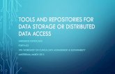 Tools and repositories for data storage or distributed …users.ics.forth.gr/~kondylak/publications/2015_VPH.pdfTOOLS AND REPOSITORIES FOR DATA STORAGE OR DISTRIBUTED DATA ACCESS HARIDIMOS