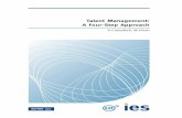 Talent Management: A Four-Step Approach · 1.1 Case‐based research on talent management approaches 1 1.2 Key decisions and choices in developing talent management: the Four ...
