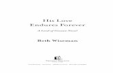 00-01 His Love Endures FP - Beth Wiseman · His Love Endures Forever A Land of Canaan Novel Beth Wiseman 00-01_His Love Endures FP.indd 5 7/25/12 2:46 PM