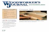 040-041.B1 Crosscut Sled - Woodworker's Journal€¦ · two photos below. You need to do this with the slides fitted in the miter slots. Before mounting the fences, switch on the