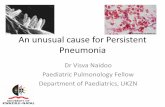 An unusual cause for Persistent Pneumoniaold.criticalcare.org.za/images/presentations/Dr Visva... ·  · 2011-10-28An unusual cause for Persistent Pneumonia Dr Visva Naidoo ... Diagnosis