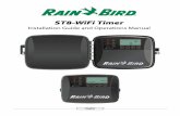 ST8-WiFi Timer - The Home Depot · ST8-WiFi Timer Installation Guide ... odd or even calendar days, or at custom ... unscrew wiring compartment front cover. Unscrew the wire nuts