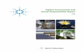 Agilent Environment and Social Responsibility Report 2008.pdf · Products and Services 27 4.11 ... The world’s leading pharmaceutical companies rely on Agilent ... People are accountable