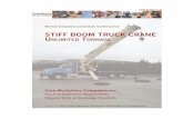 STIFF BOOM TRUCK CRANE UNlimitEd toNNAgE - Fulford · Stiff Boom Truck Crane Unlimited Tonnage ... stiff boom unlimited tonnage using site assessment tools (K) ... blocking under