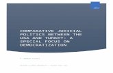 COMPARATIVE JUDICIAL POLITICS BETWEEN … · Web viewAs an International relations student and law student, I have always been curious about democracy. When I realized Turkey’s
