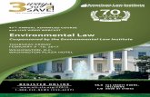 Environmental Law CY015EB2 ADDITIONAL - ali-cle.org · The first attendee pays full price, ... This year, on the heels of a ... or refer to promo code WK9WW, to qualify for rooms