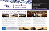 Rusche Review - Stephen F. Austin State University€¢ Marketing and management students ... Rusche Leadership Changes 2011-12 BRAGGING POINTS for 2012-13 ... the Department of Business