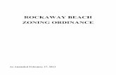 ROCKAWAY BEACH ZONING ORDINANCE - Oregon ROCKAWAY BEACH ZONING ORDINANCE TABLE OF CONTENTS Article 1. Introductory Provisions. Section 1.010. Title..... 7