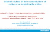 Global review of the contribution of culture to ... review of the contribution of culture to sustainable cities Gora Mboup, ... Equity and Social ... of the positive effects of urban