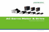 AC Servo Motor & Drive - Rodalsa · Technical Information AC Servo Motor & Drive Technical Information ... and the best servo drive ... an error compensation function.