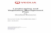 Landscaping and Vegetation Management Plan - Veolia · Page: Page 3 of 19 Document: PLA-NSW-XXX-XXX-1 Date: 25.08.2016 PLAN Landscaping and Vegetation Management Plan …