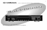 CD CHANGER RECEIVER - Yamaha Corporation · CD CHANGER RECEIVER EMX–120CD ... NX-E70 NX-C70. 8 SPEAKERS CENTER/REAR SPEAKERS ... It will guide you in operating your YAMAHA product.