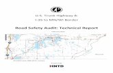 Road Safety Audit: Technical Report · U.S. Trunk Highway 8: I-35 to MN/WI Border. Road Safety Audit: Technical Report . February 2014 . MnCMAT data 2008 -2012: Crashes . Prepared