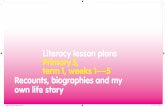 Literacy lesson plans Primary 5, term 1, weeks 1—5 - … lesson plans . Primary 5, term 1, weeks 1—5 ... Lesson title. Type of lesson plan Week 1: The wind at . ... Use the suffixes